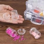 Bead Organizer Box, Diamond Painting Storage Containers, 14 Slots Diamond Art