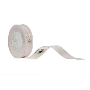 China Raised Dots Printed Satin Ribbon Stretch Cosmetic Packaging Bow Lightweight wholesale