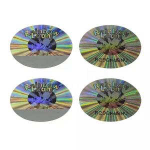China Laser Holographic Security Stickers Hologram Adhesive Custom Made Label ROHS wholesale