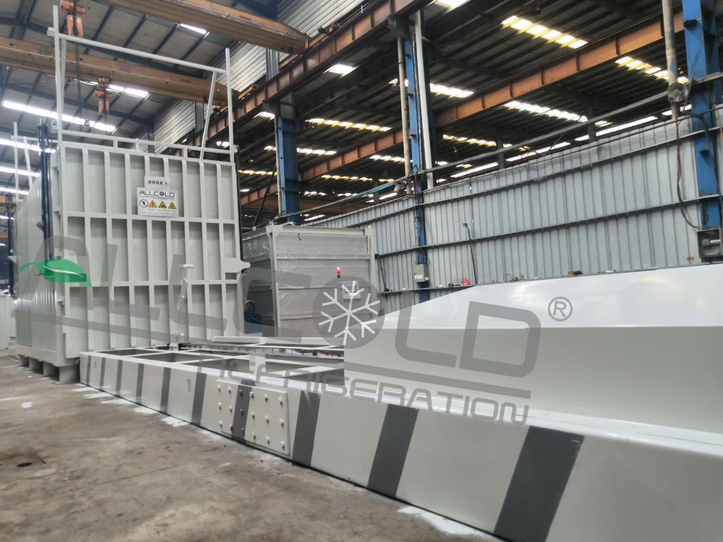 SGS 121kw R404A Vacuum Cooler For Vegetables