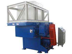 China PLC Control Plastic Shredder Machine With Good Shaft Structure Design wholesale