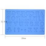 Silicone Baking Utensils Cake Baking Tool Food Grade Mat 3d Capital Letters