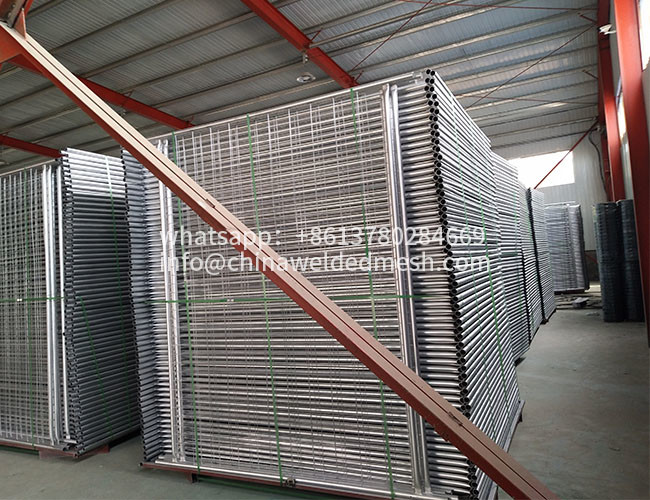 6x10ft Welded Mesh Fence ASTM A392 06 Standards powder coated welded wire panels