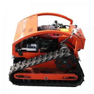 China Gasoline Robotic Lawn Mower OEM Cordless Rubber Track Non Slip wholesale
