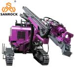 Crawler Hydraulic DTH Drilling Rig Rotary Borehole Depth 50m