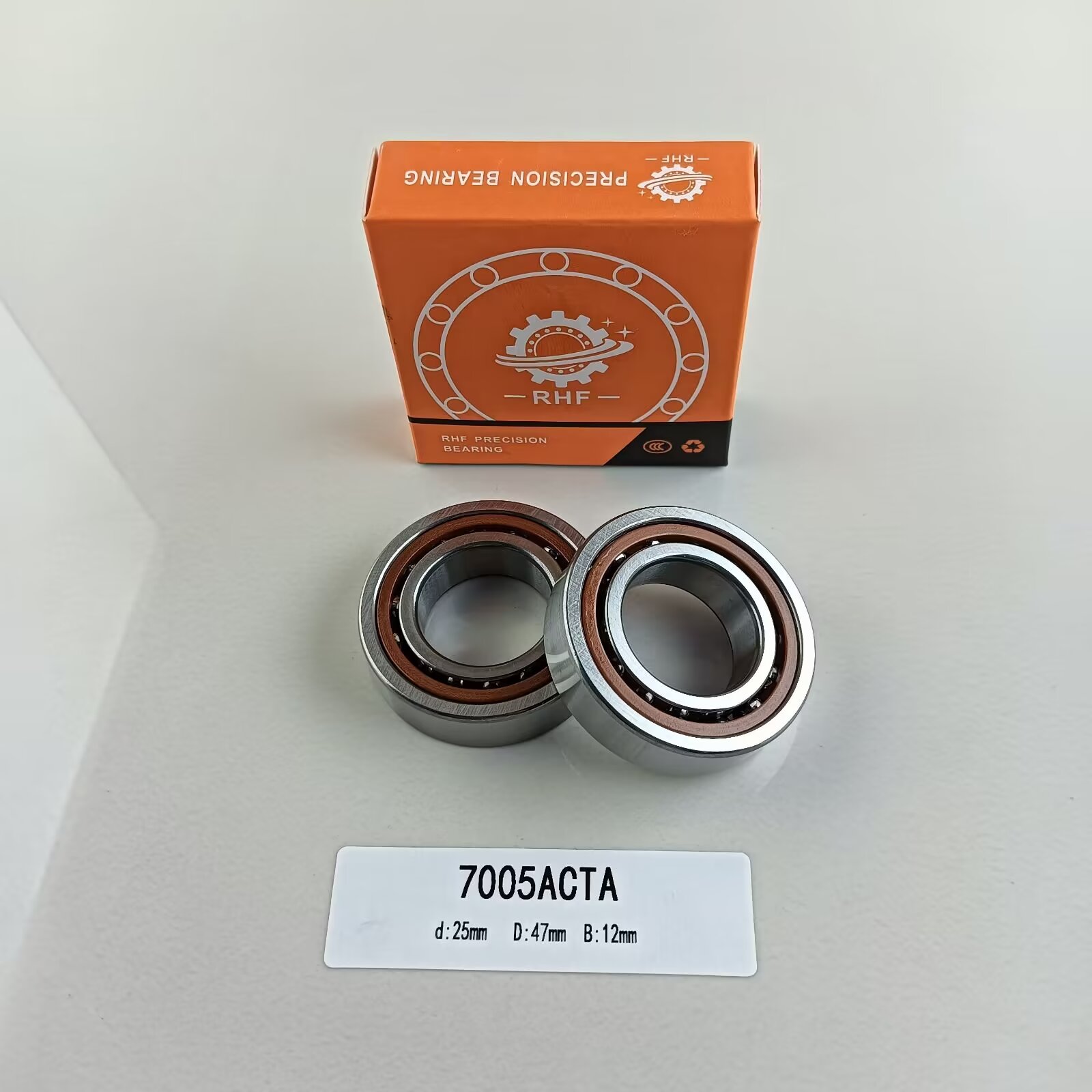 46105 Single Row 25*47*12mm Angular Contact Ball Bearing for Construction Machinery