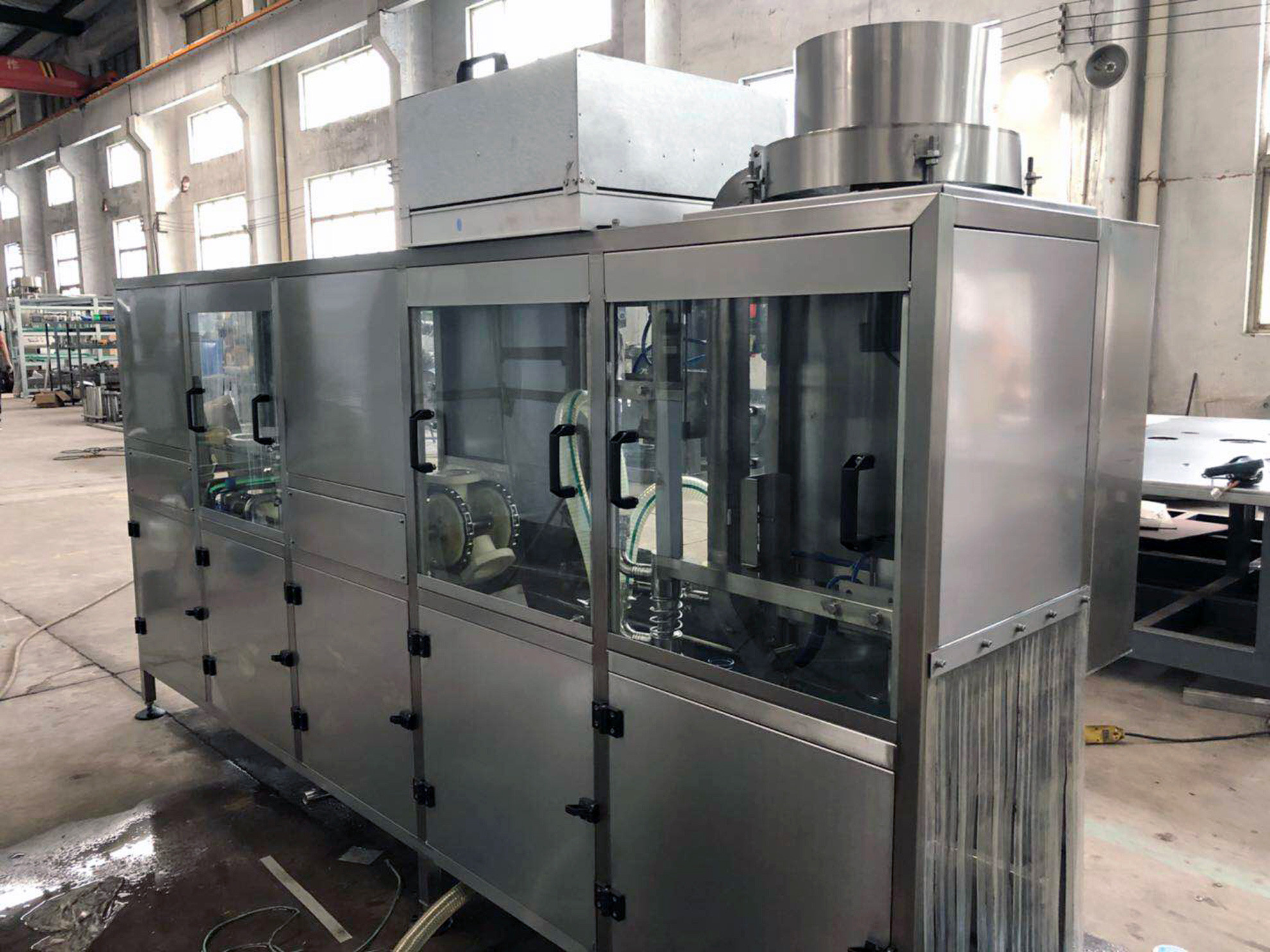 150BPH 20L Pure Water Automatic Liquid Bottle Filling Machine