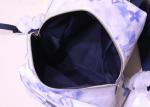 Watercolor Blue Canvas Backpack