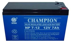 China Champion12V7AH AGM battery 12V 7AH UPS battery manufacture wholesale