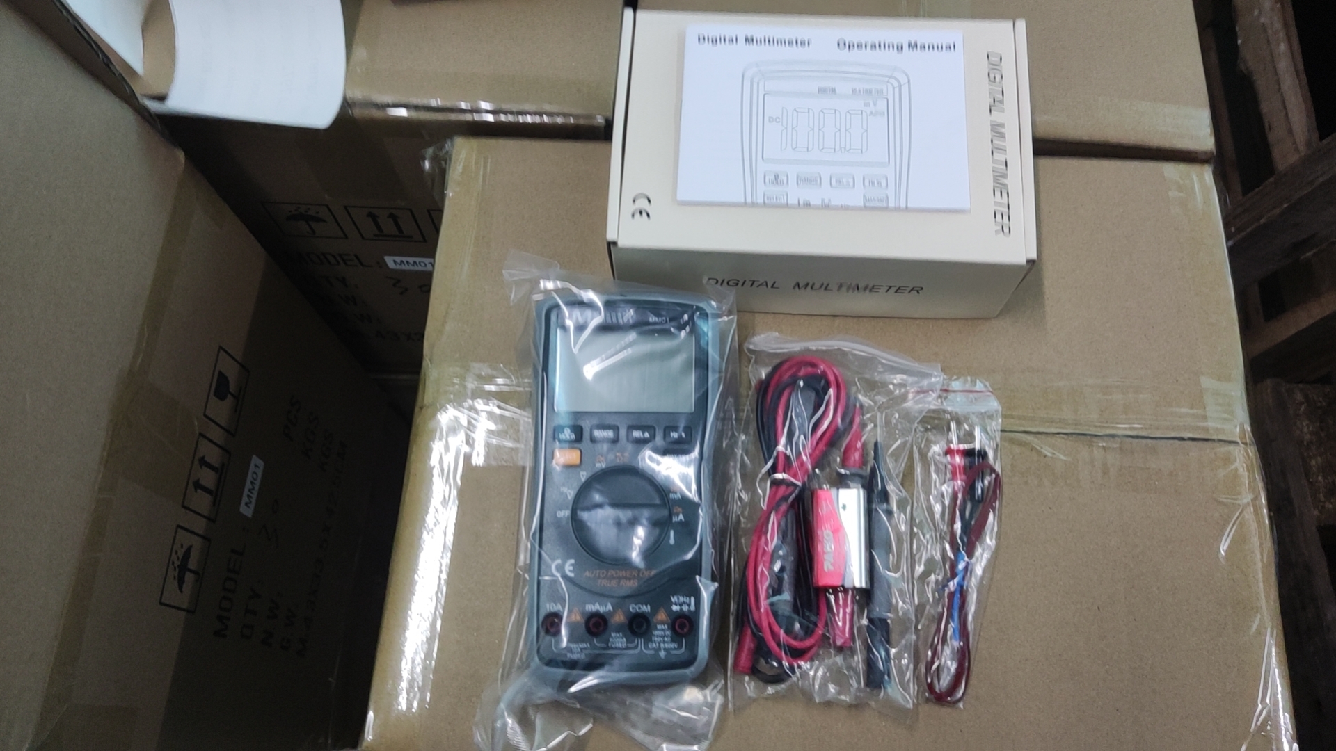 Hot Sale Industrial Electronic Multimeter High Precise 6000 Counts 1000v AC DC Digital Multimeters