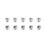 Drilled Stainless Steel Ball With Hole 18mm 19mm For Body Piercing Jewelry