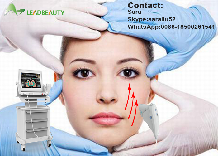 15 inch big screen new body slimming machine hifu 8mm and 13mm High Intensity Focused Ultrasound hifu face lift machine