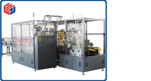China 50 / 60Hz Wrap Around Case Packer Machine High Power Environment Friendly wholesale
