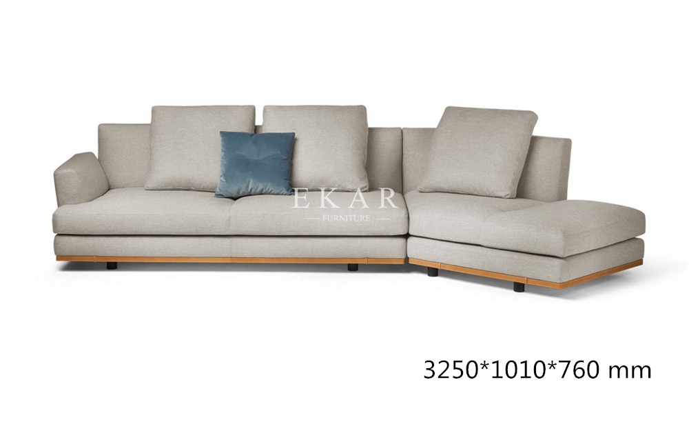 Latest Living Room Classic luxury Fabric Couch Curved Design Modern Sofa