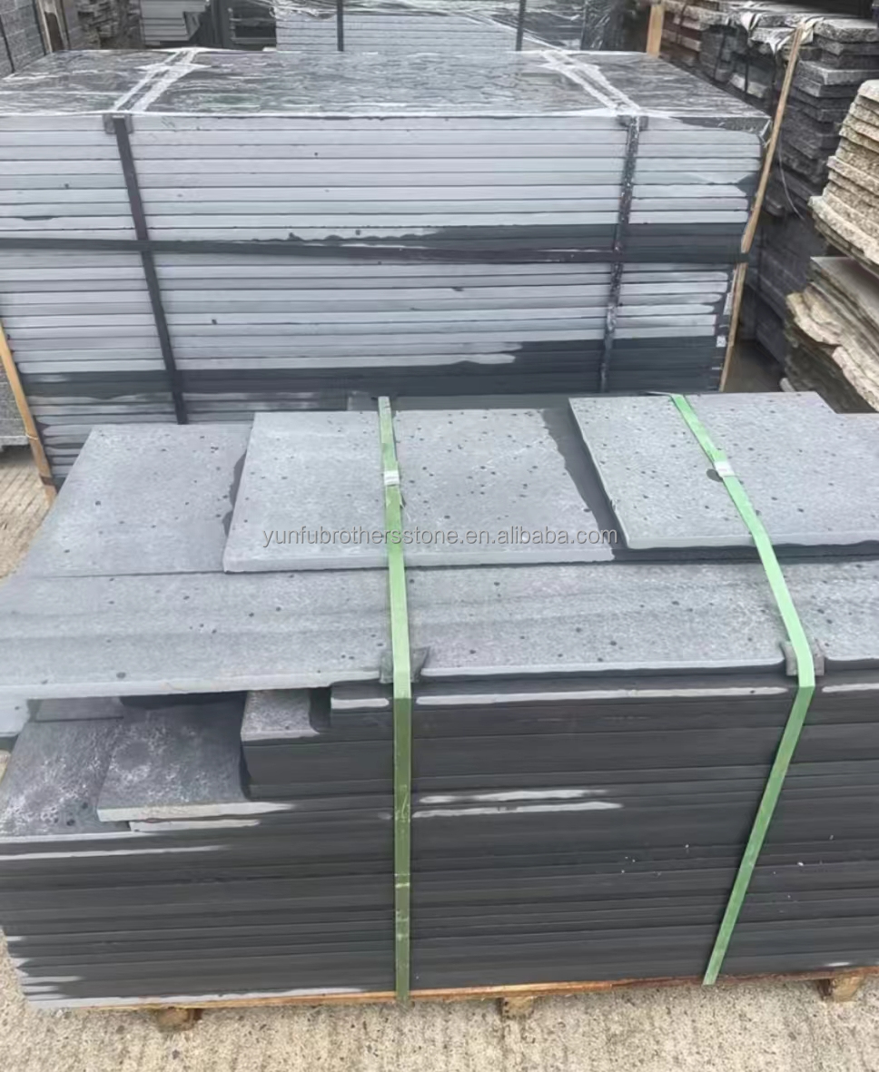 Modern Design Style Shanxi Black Granite Blocks 18mm Thick Absolute Black Granite Slab