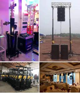 China Mobile 7M Crank Stand Line Array Truss Load Bearing 340Kg wholesale