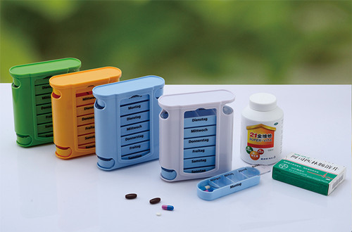 Medical Promotional Pill Container Medicine Case Tablet Storage Box Case Pill Dispenser Box