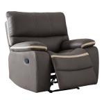 Louis Denny Simple Leisure Multifunctional Genuine Leather Electric Recliner