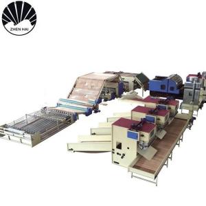 China Nonwoven Polyester Fiber Mattress Covering Bedding Production Line wholesale