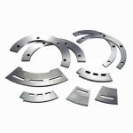 25x8x0.63mm Carbide Tungsten Circular Slitter Knife For Fabric Film Paper