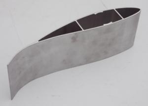 China Aluminum Extrusin Industrial Fan Blade / Anodize Surface Fan Blade Profile wholesale