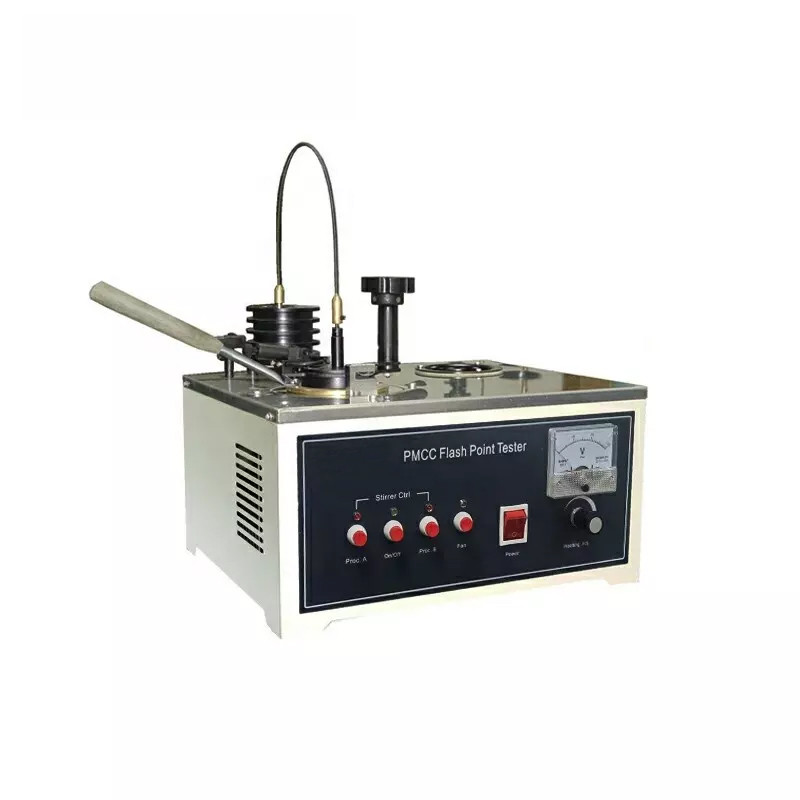 ASTM D 92 Oil Analysis Testing Equipment Petroleum Test Cleveland Open Cup Flash Point Tester