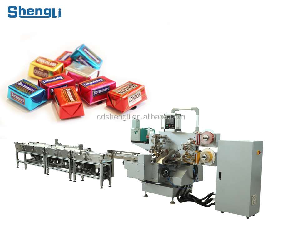 Top Twist Chocolate Wrapping Machine with Automatic Function and Foil Packaging Type