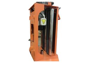 China White And Orange Semi Automatic Pallet Pre Stretch Wrapping Machine wholesale