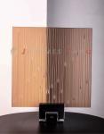 Colorful Brown Laminated 19mm Standard Glass Panels