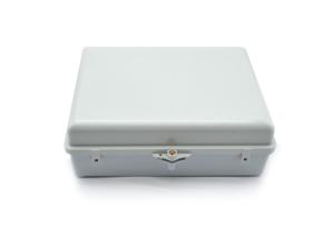 China 8 Core Outdoor Telephone Fiber Optic Distribution Box , Fiber Optic Enclosures Wall Mount wholesale