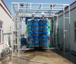 High Pressure Brush Washing Truck Wash Machine Hot-Dip Galvanized Material