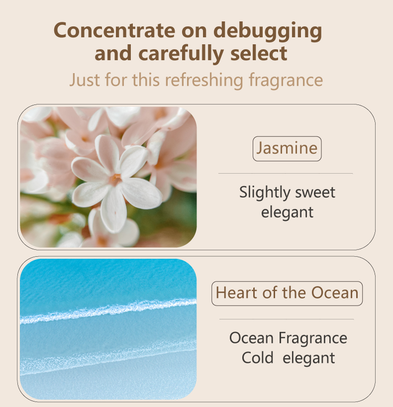 HOMEFISH Aroma Scent Essential Oil Diffusers Intelligent Fragrance Machine 40ml OEM ODM