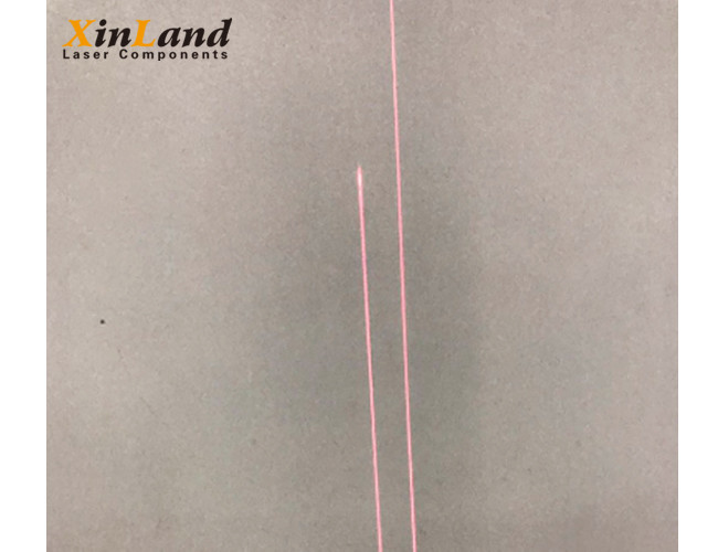 Red High Precision Line Laser Generator For Tyre Textile Production Position