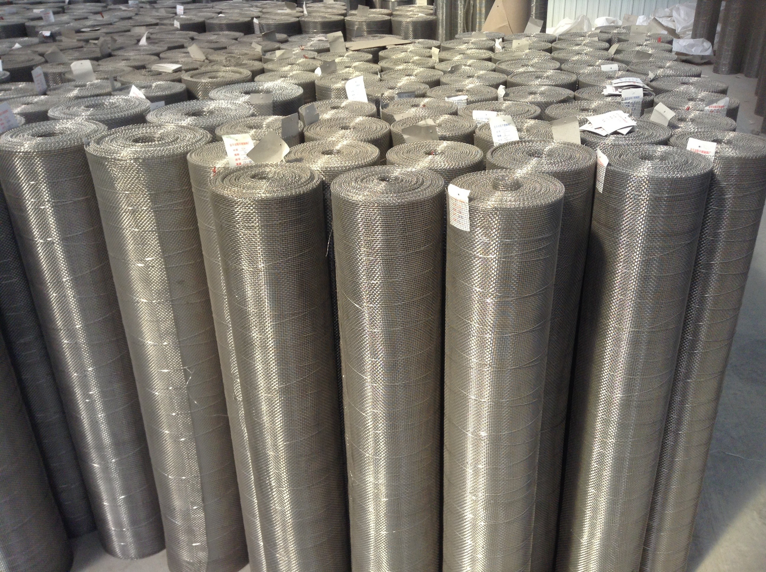 Industrial 316 Stainless Steel Wire Mesh Filter Screen 0.35mm diameter
