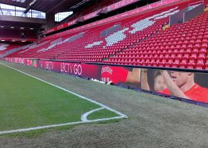 China Customized RGB LED Screen Football Stadium Advertising Boards on sale