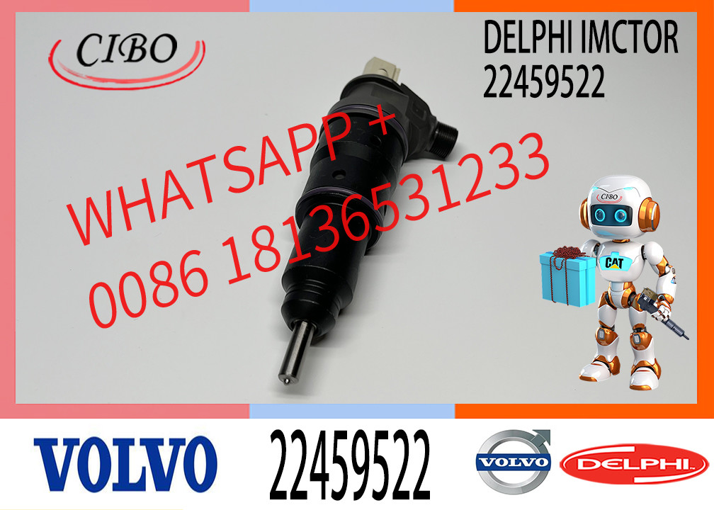 Diesel Injector Nozzle Diesel Fuel Injector Assy 22311990 22459522 For VOL-VO Engine F2E/BEBJ Fuel Injector Assy