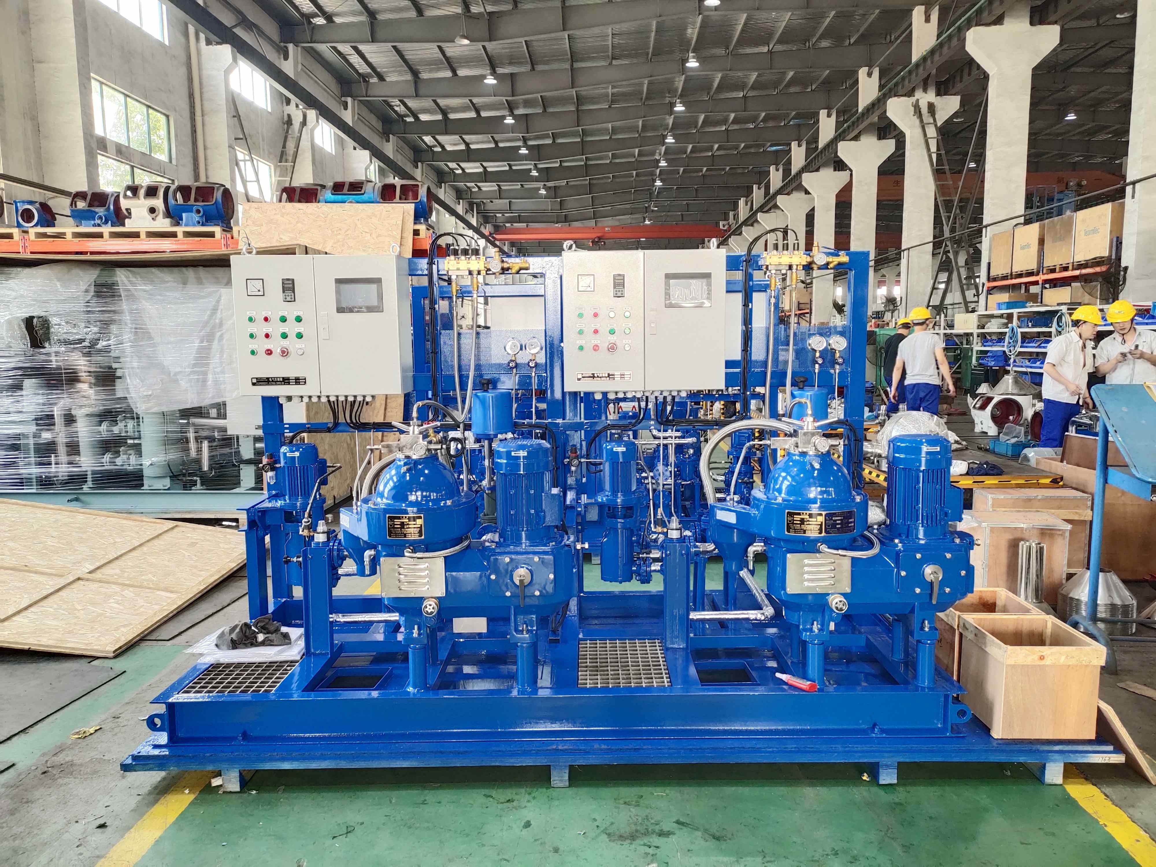 Disc Type Marine Oil Cleaning Centrifuge Disc Stack Centrifuges