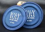 OEKO 5mm Embossed Patches Canvas Woven Label Patch For Swimwear