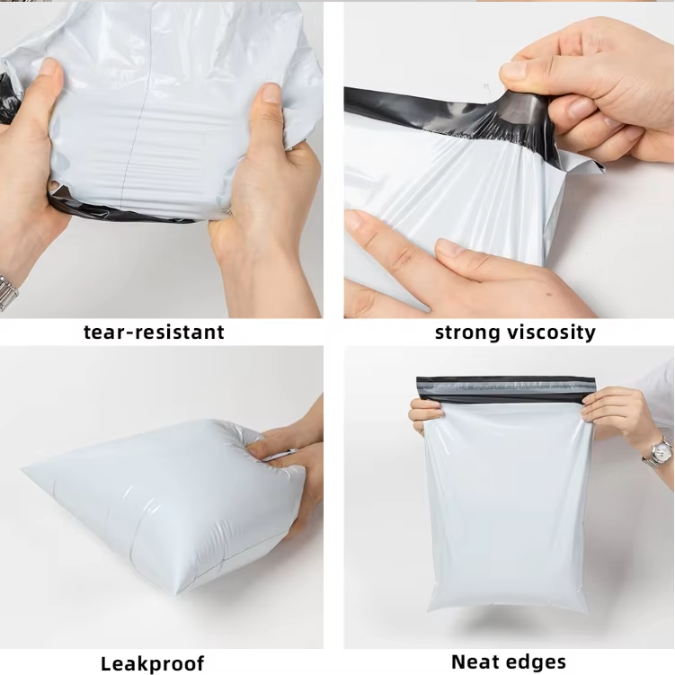 Flexible Cornstarch Biodegradable Bags Leakproof Cornstarch Mailers For Various Industries