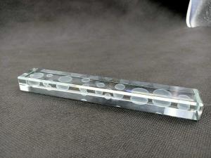 China Lighting Three Dimensional 12mm Laser Engraved Glass wholesale