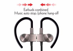 China Stereo 60mAh 8hrs Magnetic Sports Wireless Headset wholesale