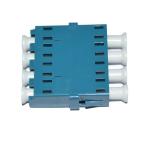 Flange Type Singlemode LC UPC Quad Fiber Optic Coupler