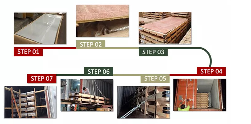 100-12000mm SS304 SS316 2B Stainless Steel Sheet Plate For Industry