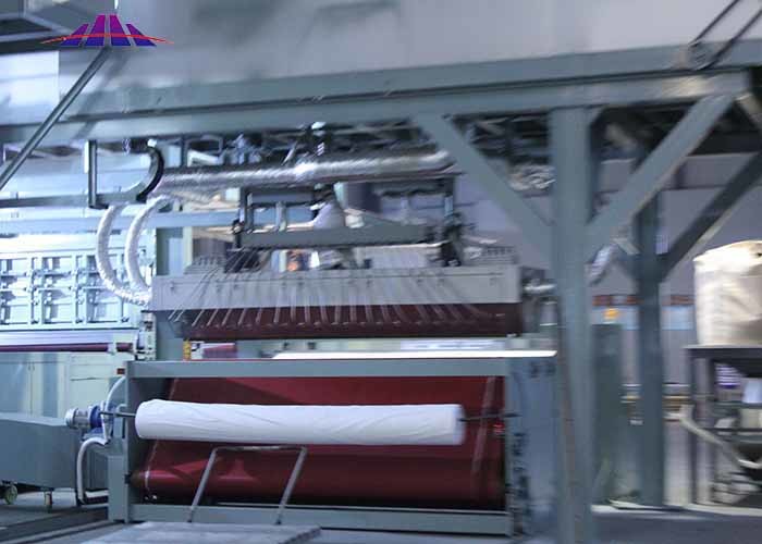PP Spunbond Meltblown Nonwoven Fabric Making Machine Cloth Production line Equipment CE Certified