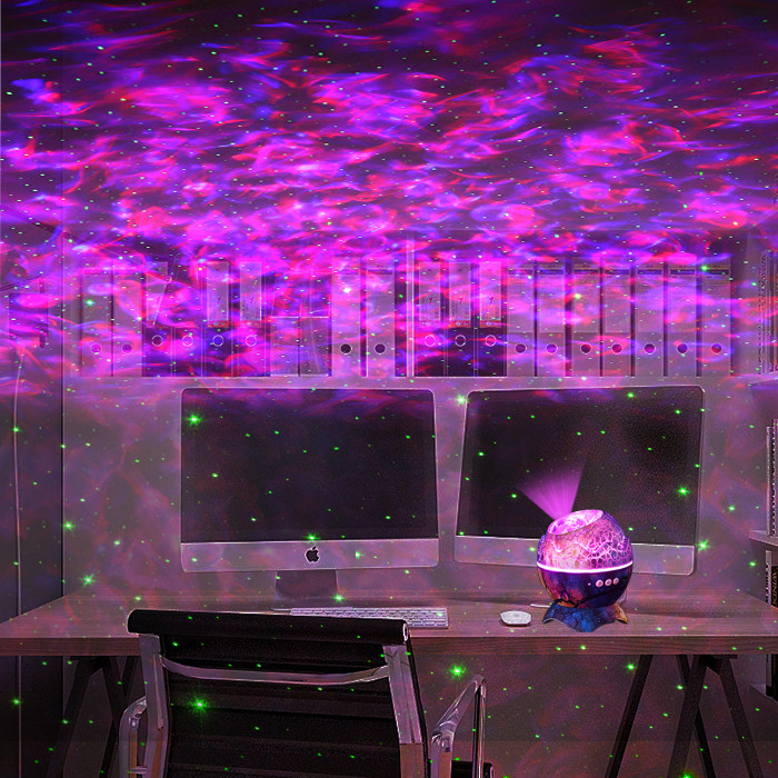 Adjustable Dinosaur Egg Projector , RGB Galaxy Star Projector For Room