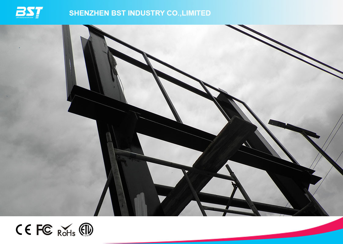 Waterproof P16 Outdoor Advertising Led Display 1R1G1B , Led Video Display Board