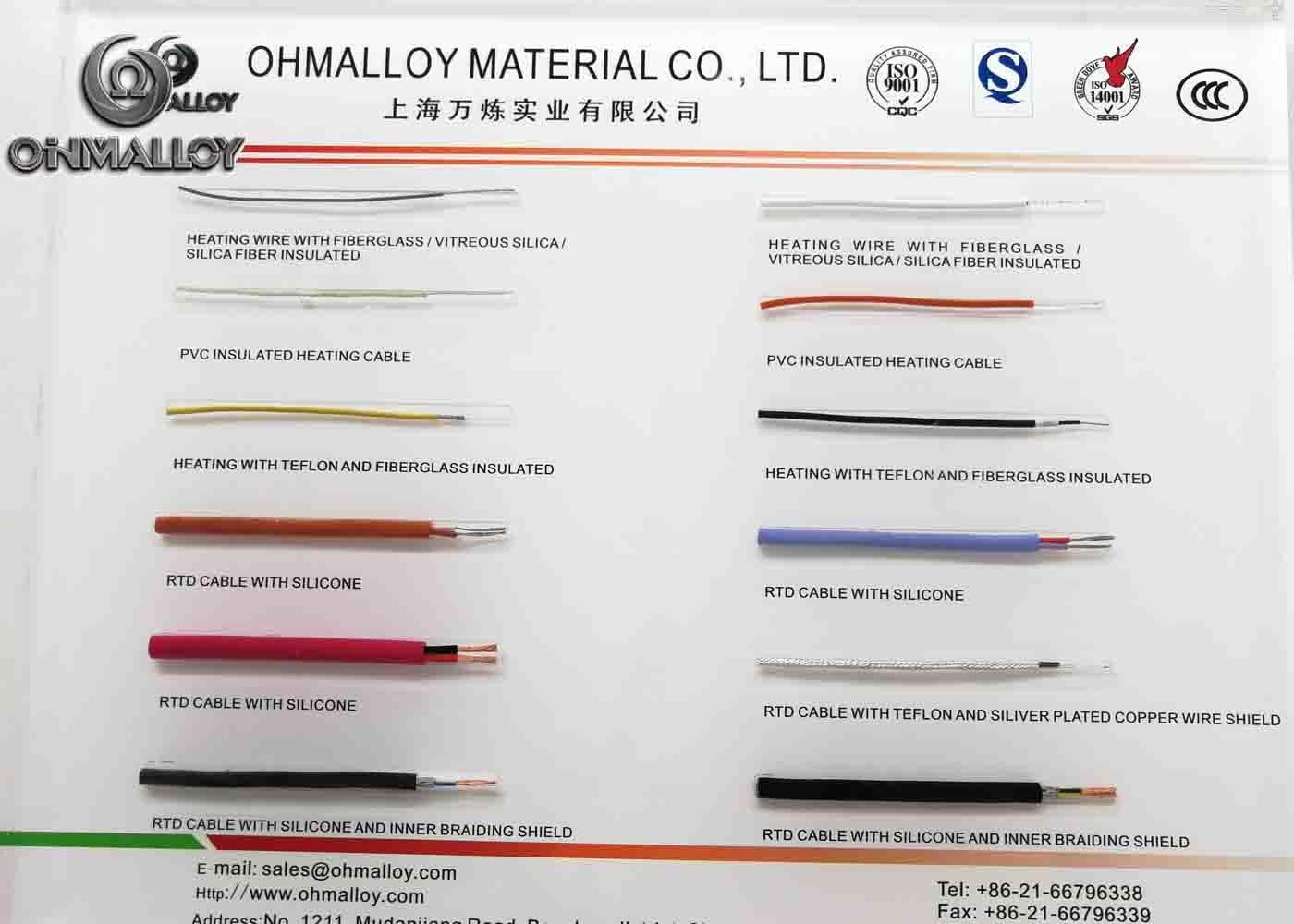 Type K Multi Strands Core Thermocouple Cable Accuracy Class I 7 / 0.2mm Conductor