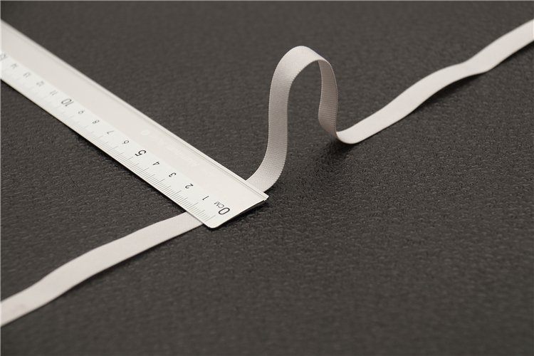 Factory high quality mixed color nylon spandexr No-slip bra strap elastiic webbing tape band for sewing underwear