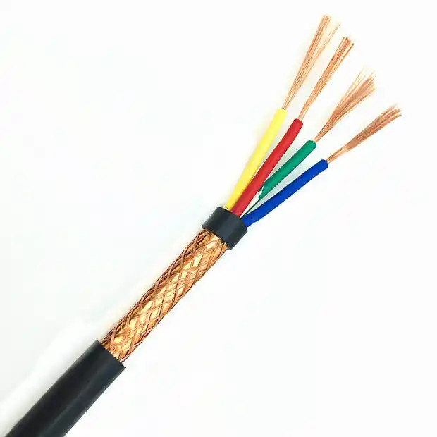 Polyethylene Insulation Shielded Cables Anti Interference Shielded Power Cable