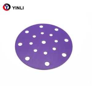 China Multihole Resin Bonded Zirconia Sanding Disc For Polishing Car wholesale